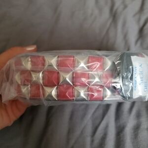 NWT- XL Red and Silver Studded Belt HOT TOPIC.